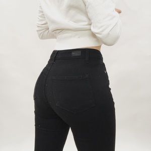 Frame denim black jeans
